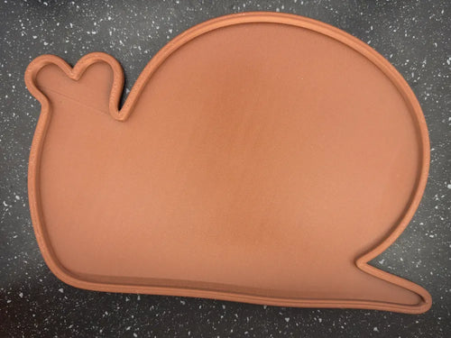 Alphabet Snail Plate