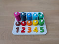 Counting toy with stacking rings