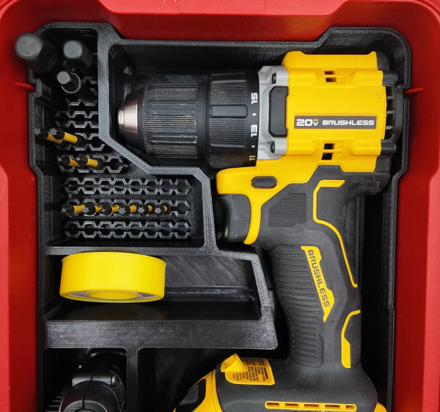 20V Brushless Drill (DCD794) Organizer