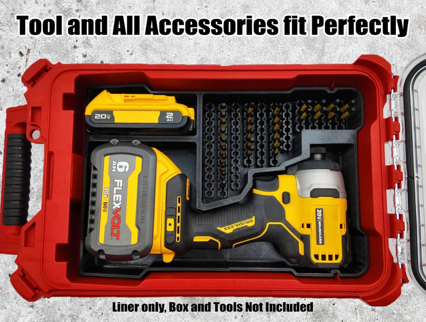 20V Brushless Impact (DCF809) Organizer