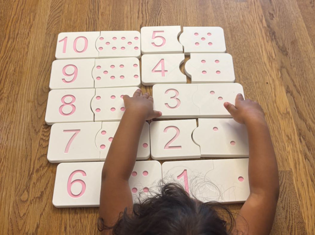 Matching Game Numbers and Dots