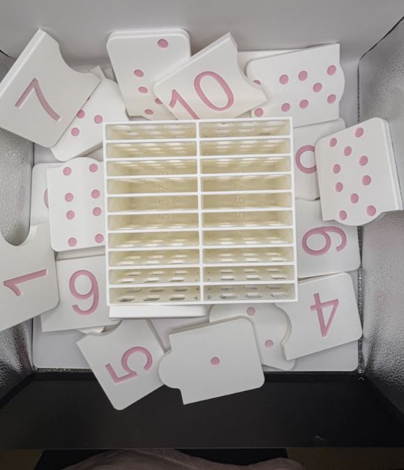 Matching Game Numbers and Dots