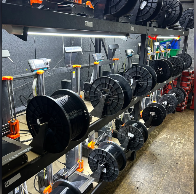 5KG Spool Holder Organizer – Heavy-Duty Filament Storage Solution