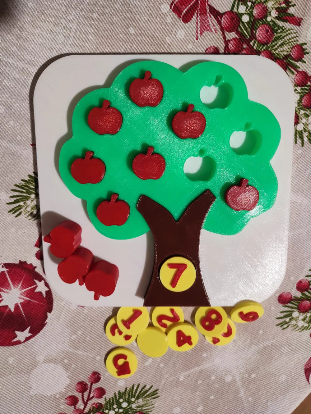 Apple Tree Learning Numbers