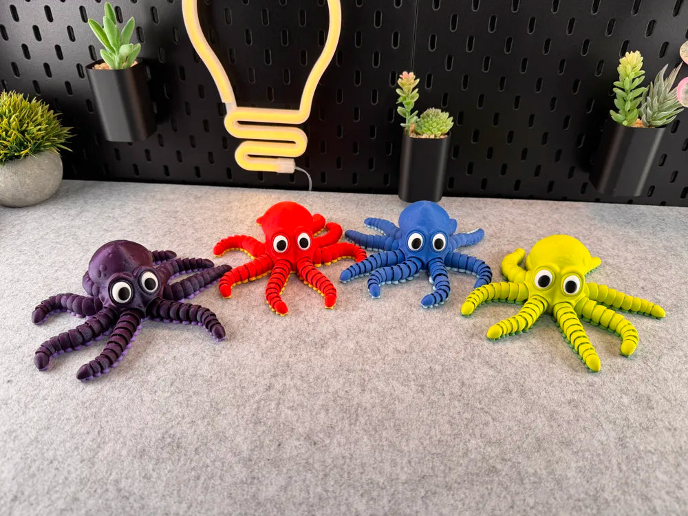 Articulated Cute Octopus