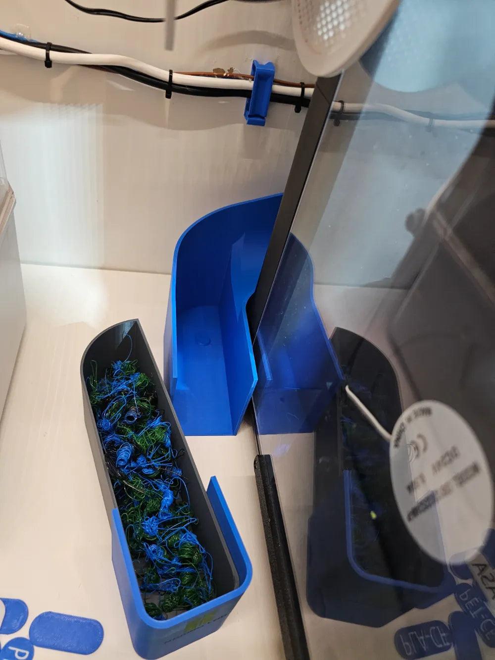 Removable Bamboo Poop Chute – Easy Clean Filament Waste Guide