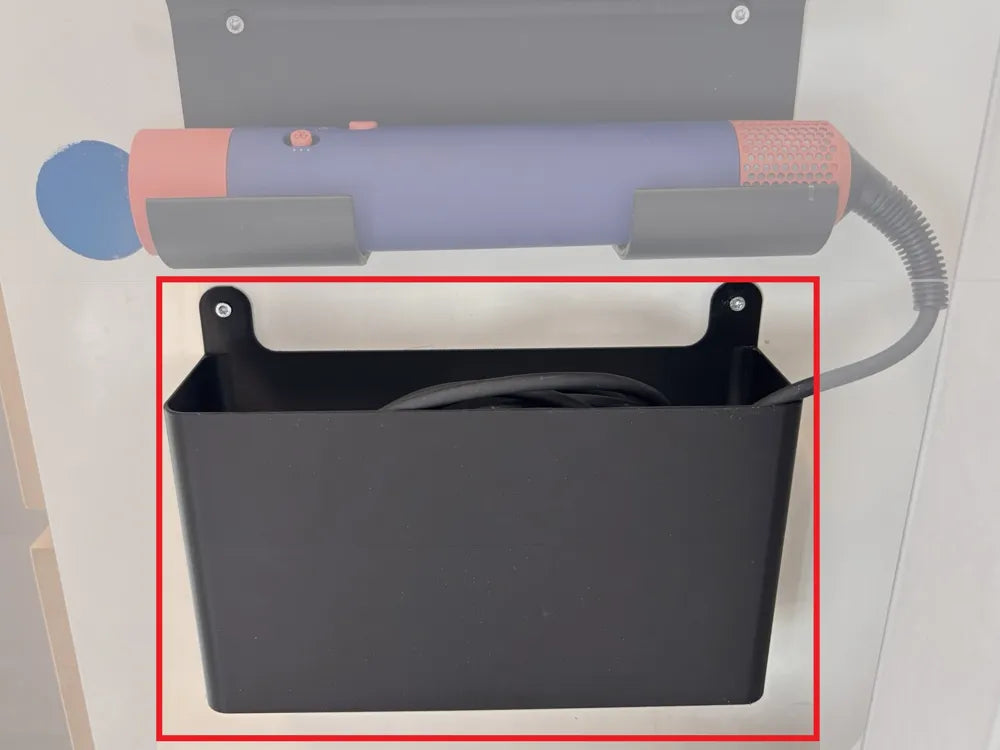 Handmade, 3D Printed Cable Box Organizer
