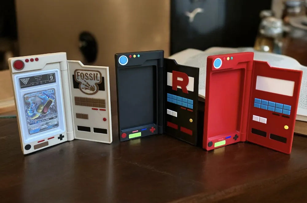 Retro Game Console Pokémon Cardholder Display
