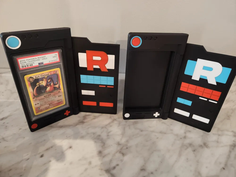 Team Rocket–themed Pokémon Cardholder Display