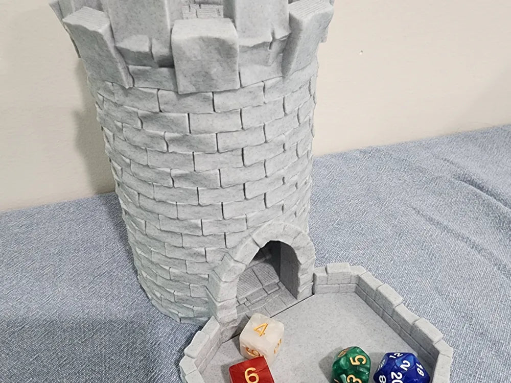 Castle Turret Dice Tower