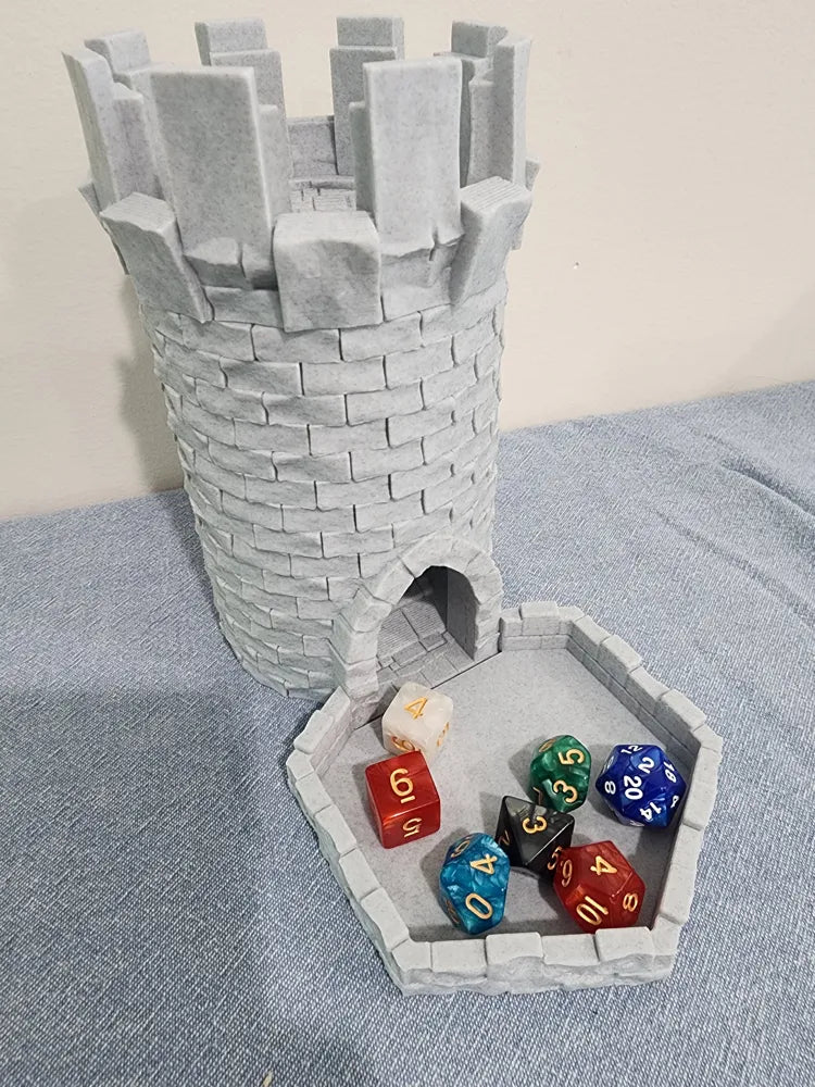 Castle Turret Dice Tower
