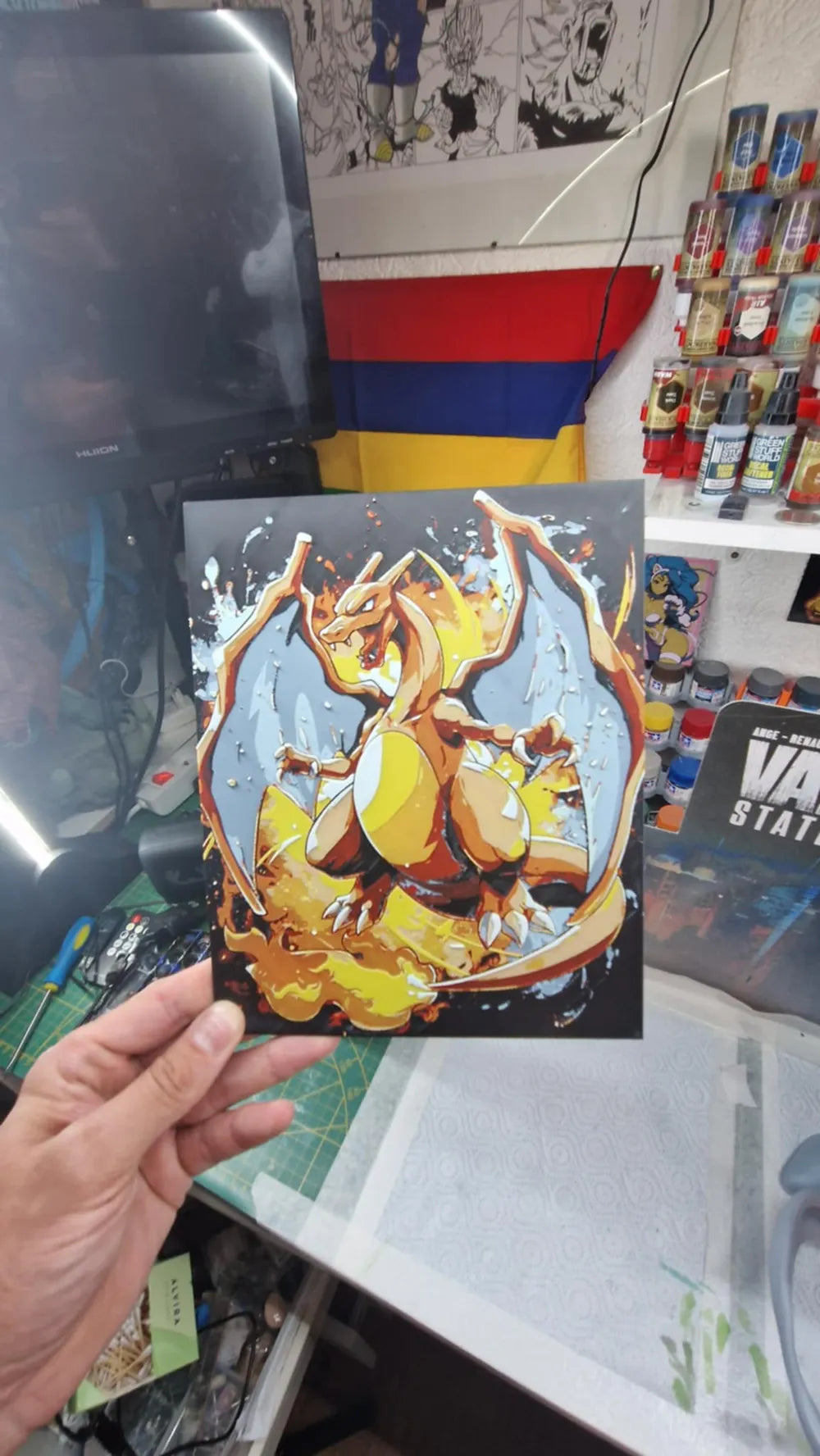 Charizard Frame Display