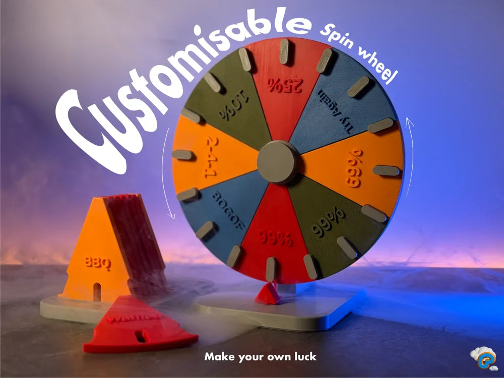 Customizable Spin Wheel