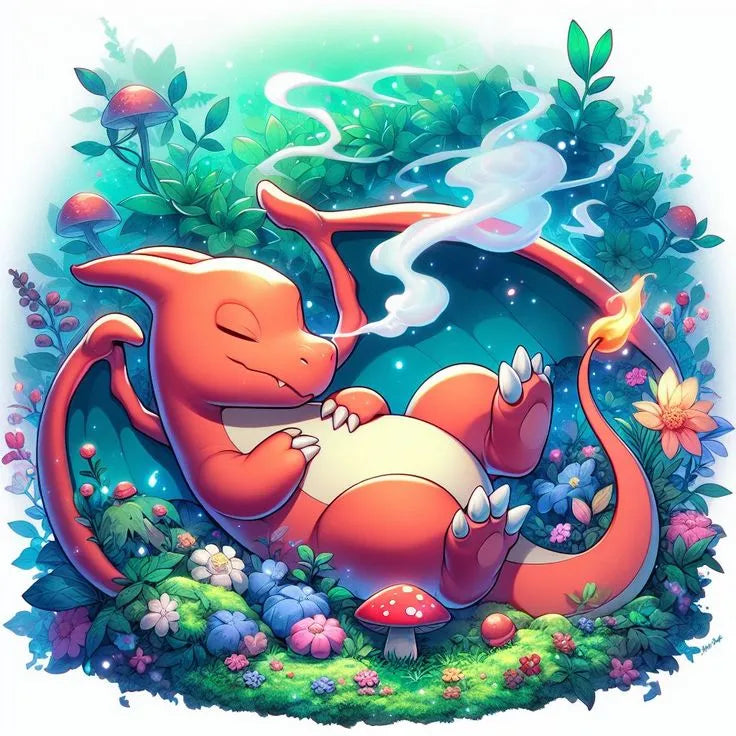 Cute Charizard Card