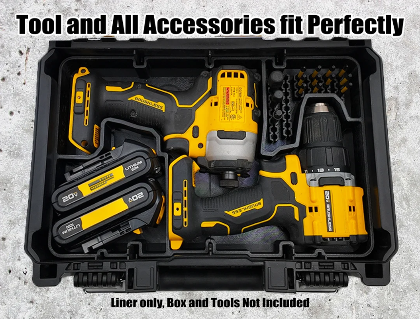 Dewalt 20V Brushless Drill Set Organizer