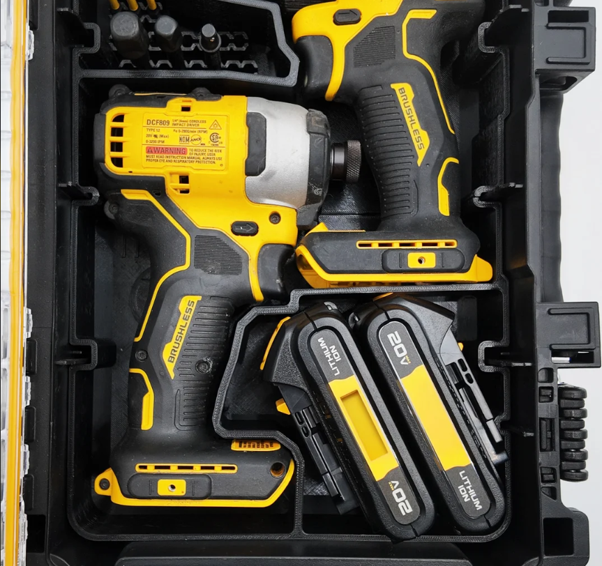 Dewalt 20V Brushless Drill Set Organizer