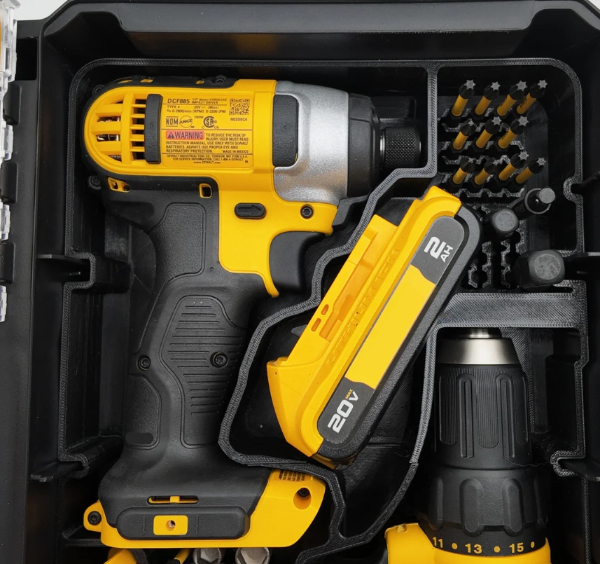 Dewalt 20V Max Drill Set Organizer