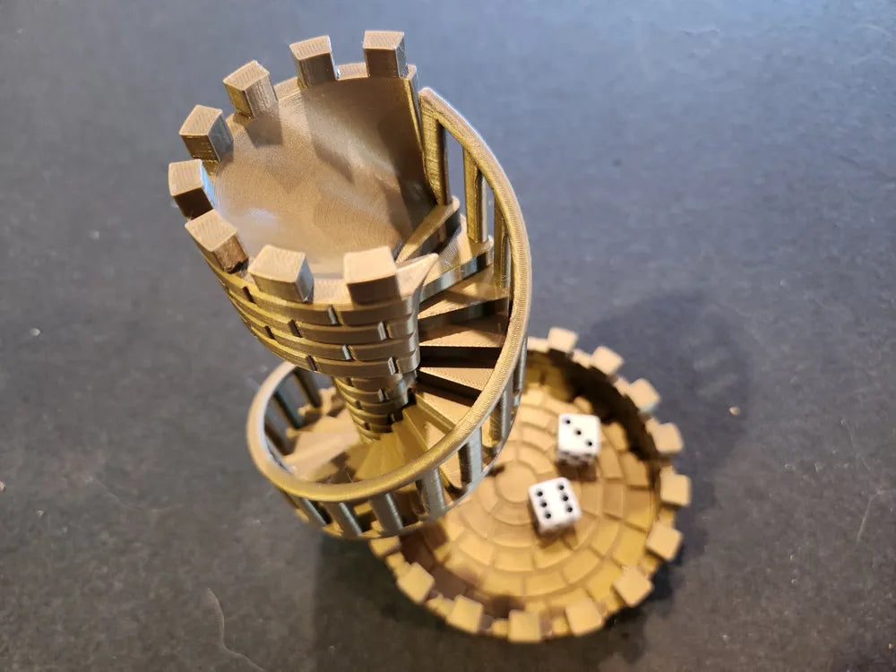Dice Tower Castle Stairs