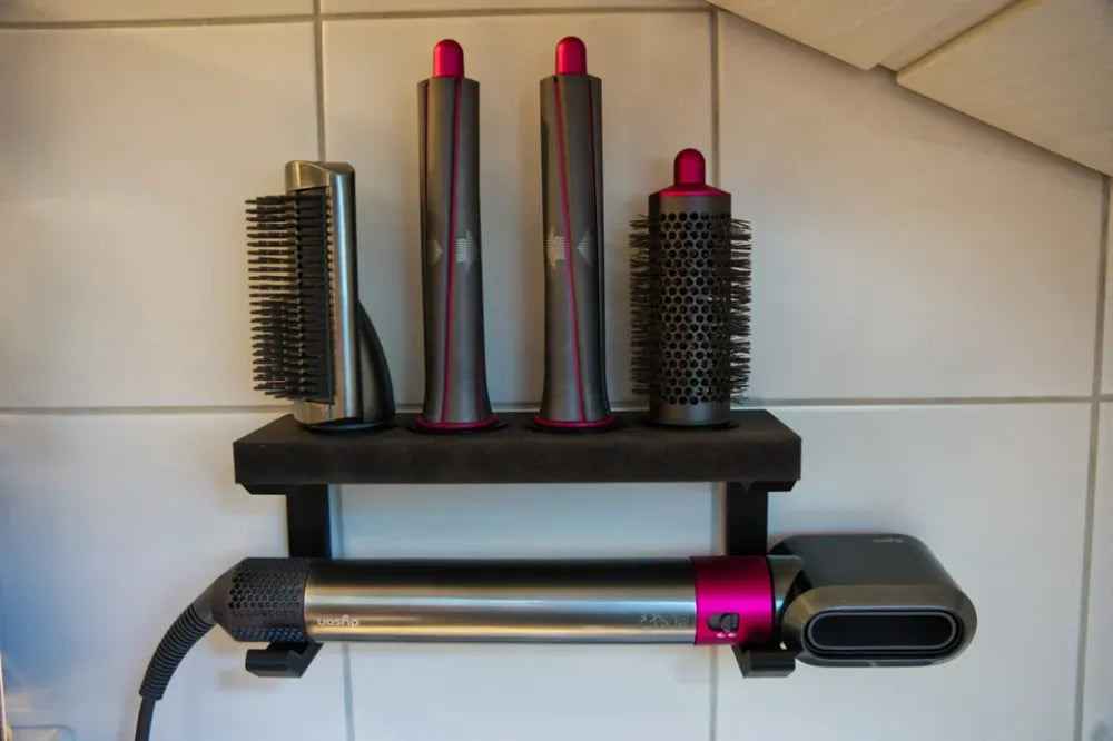 Dyson Airwrap Wall Mount with Cable Tidy