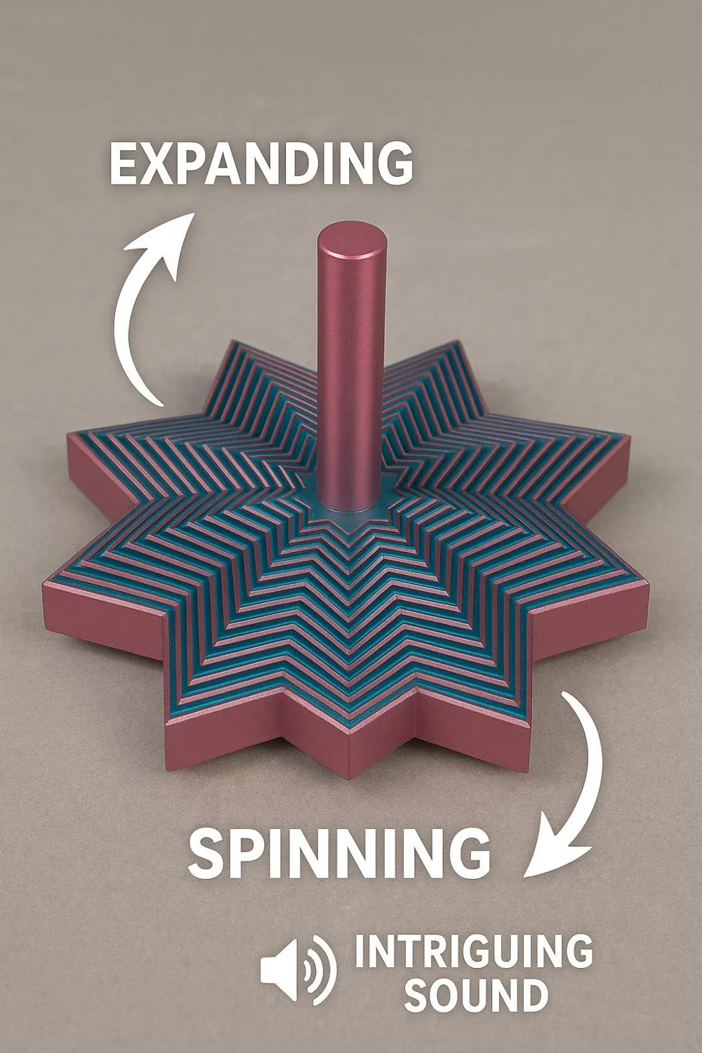 Expanding Spinning Fidget Toy