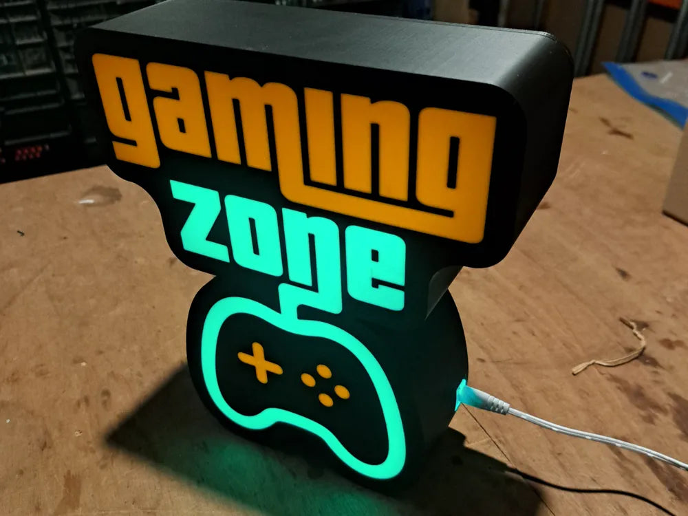Gaming Zone Lightbox
