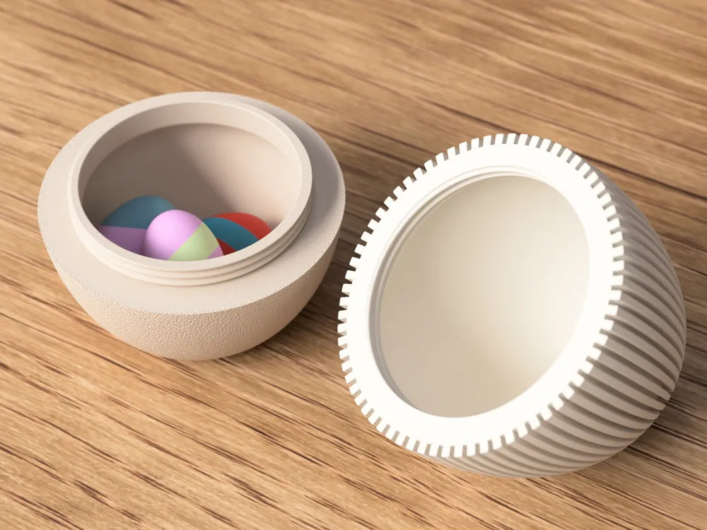 Japandi easter eggs (container)