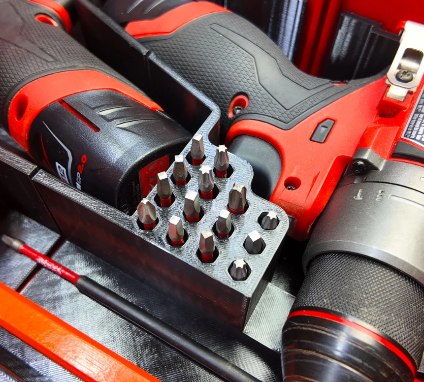 M12 Drill Driver Organizer 2 and 3 Drawer Tool Boxes