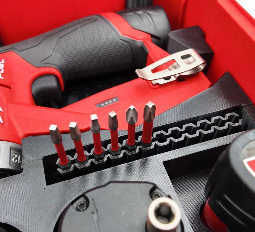 M12 Fuel Installation Drill Organizer ( Version 3 )