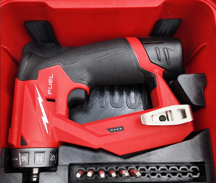 M12 Fuel Installation Drill Organizer ( Version 3 )