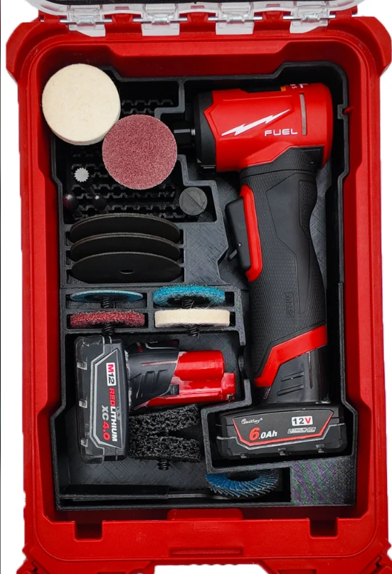 M12 Right Angle Die Grinder Organizer