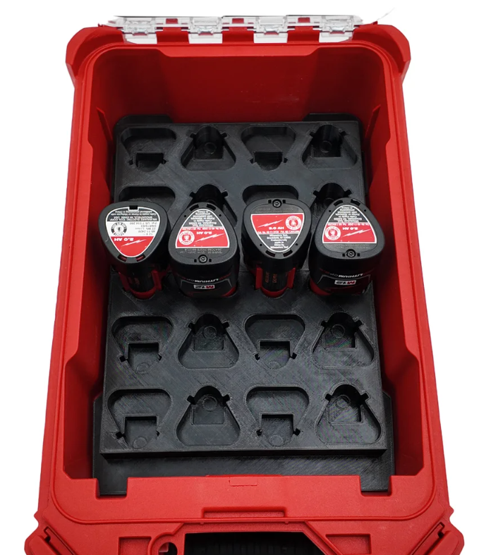 M12 Small Battery Organizer