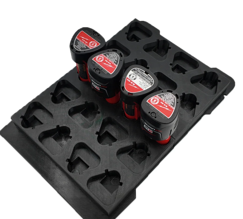 M12 Small Battery Organizer