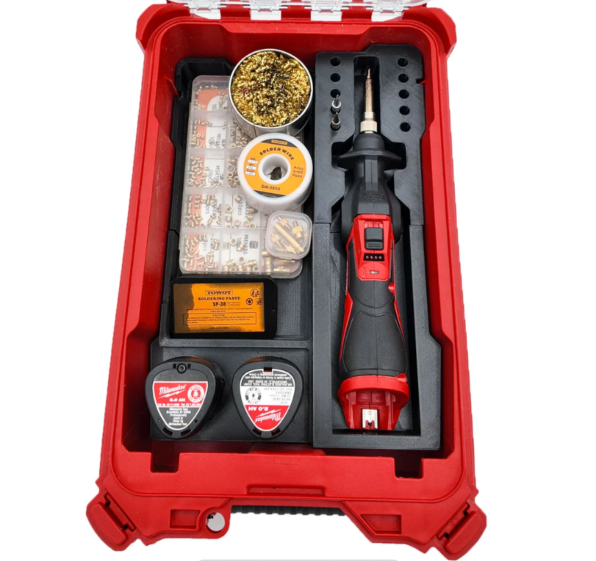 M12 Soldering Iron Organizer
