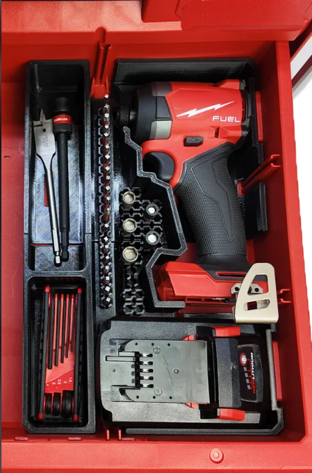 M18 Fuel Hex Impact Driver Organizer