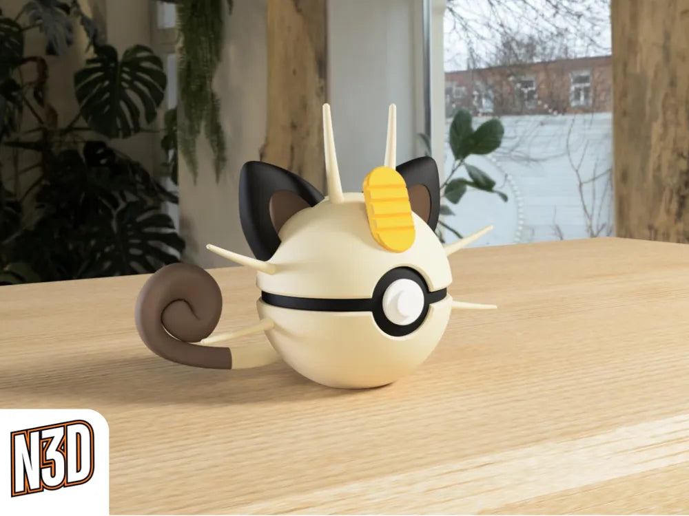 Meowth Pokeball