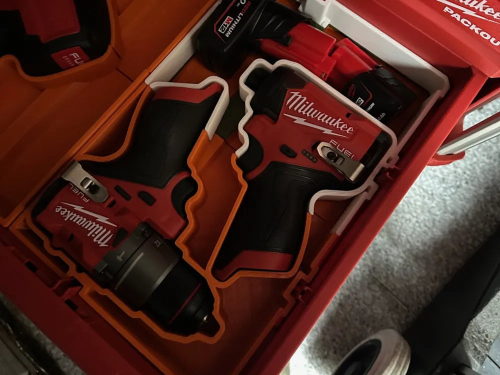 Milwaukee M12 Drill Combo – 3 Drawer Insert (Drill Not Included)
