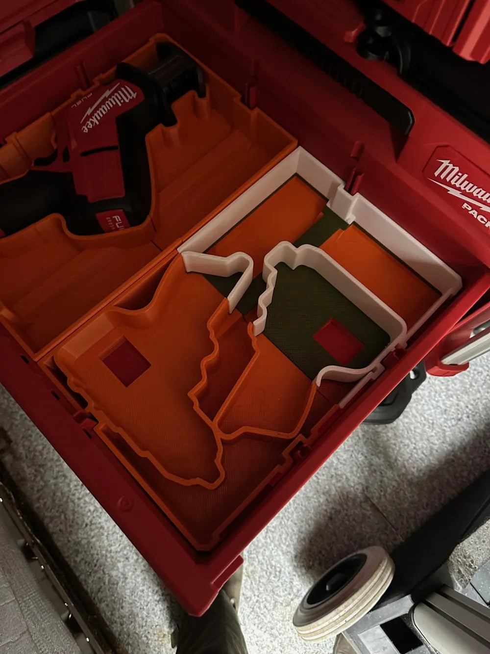 Milwaukee M12 Drill Combo – 3 Drawer Insert (Drill Not Included)