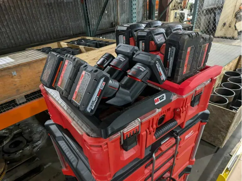 Milwaukee M12 6-Pack Packout Caddy (Tools Not Included)