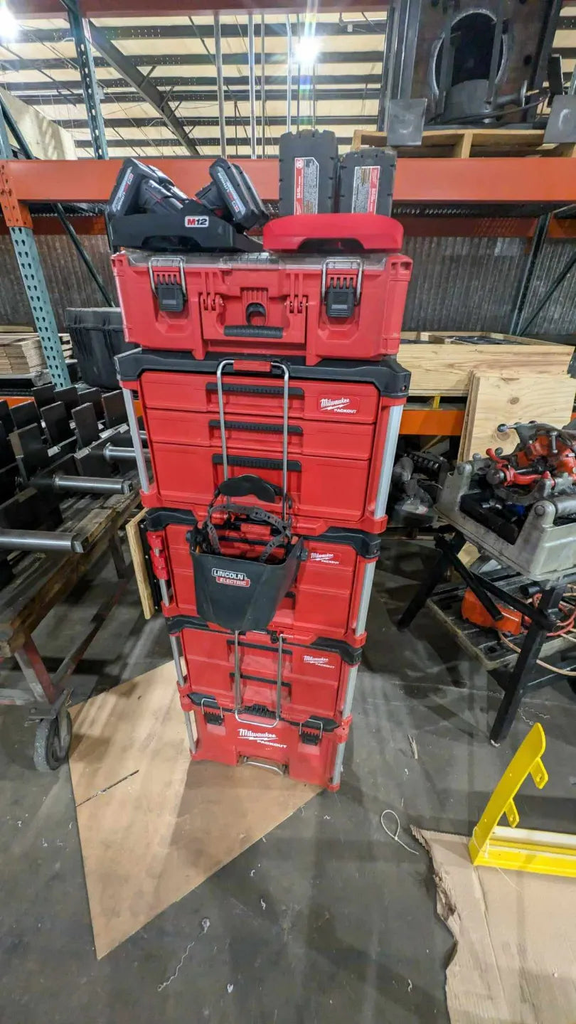 Milwaukee M12 6-Pack Packout Caddy (Tools Not Included)