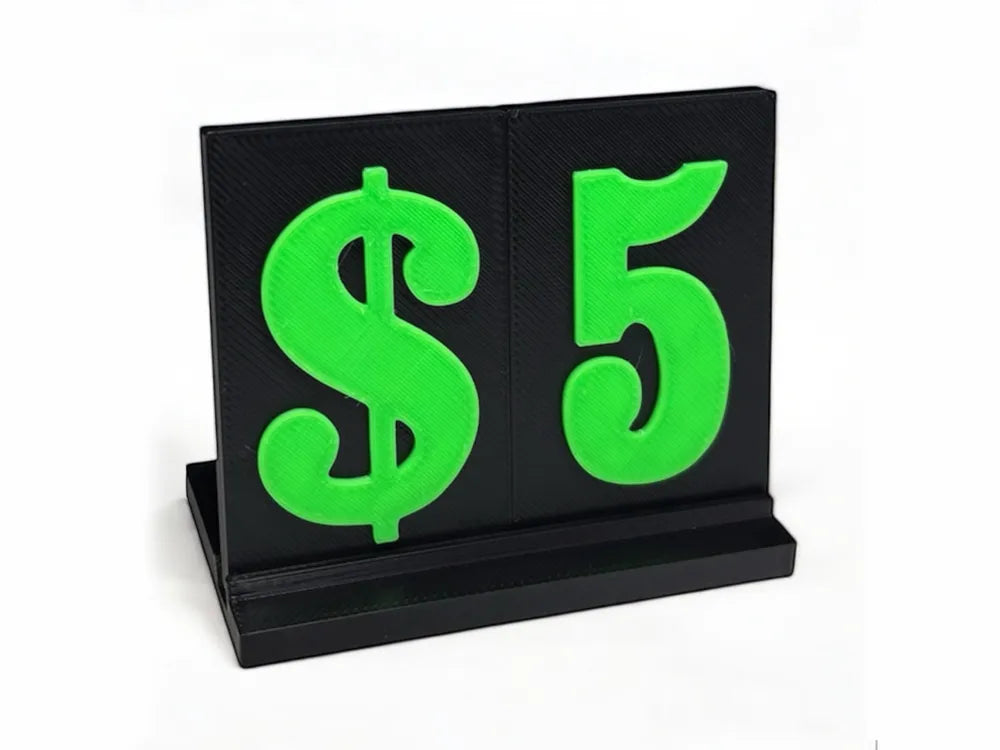 Modular Price Tag