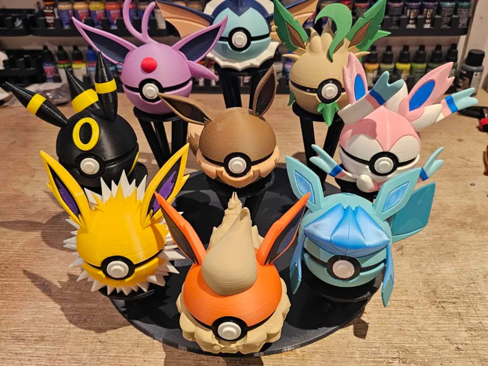 Pokéball Display Platform (Holds 9)
