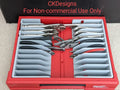 Plier Insert For Milwaukee 4 Drawer Packout Box