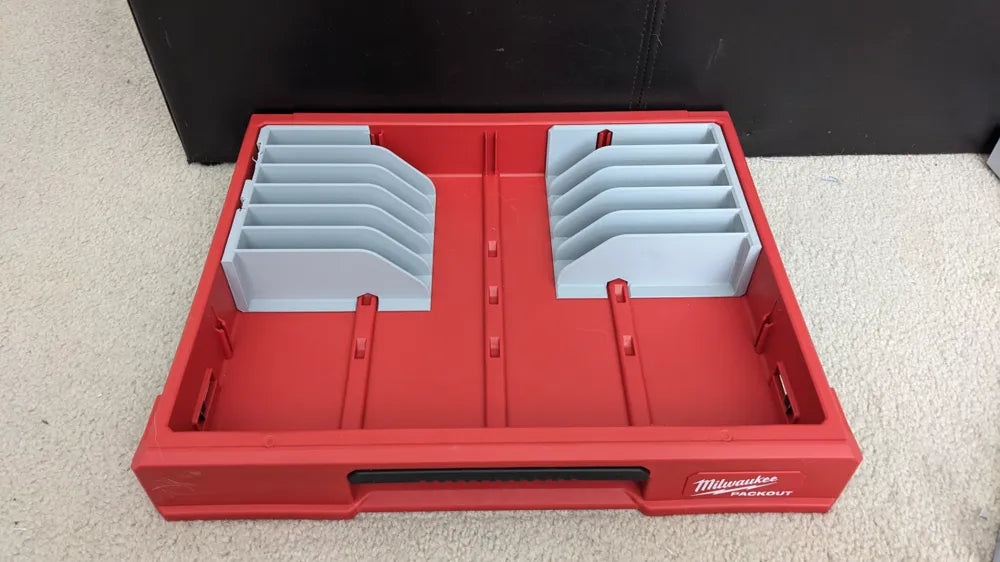 Plier Insert For Milwaukee 4 Drawer Packout Box