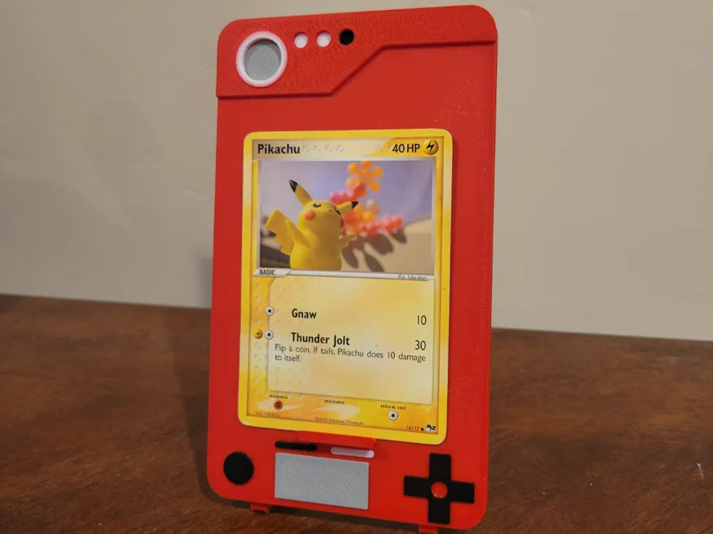 Pokedex Card Holder Simple