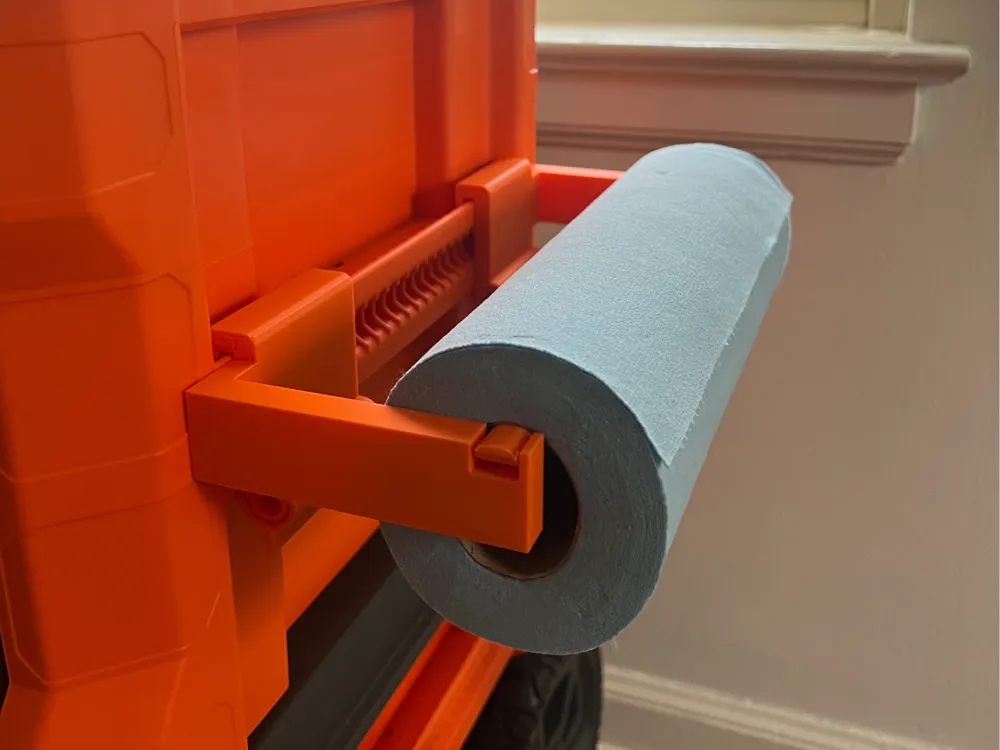 Print-In-Place Klein Modbox Rail Paper Towel Holder
