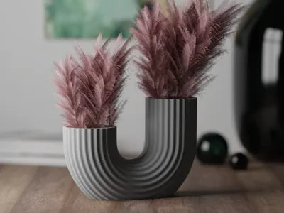 U shaped Vase