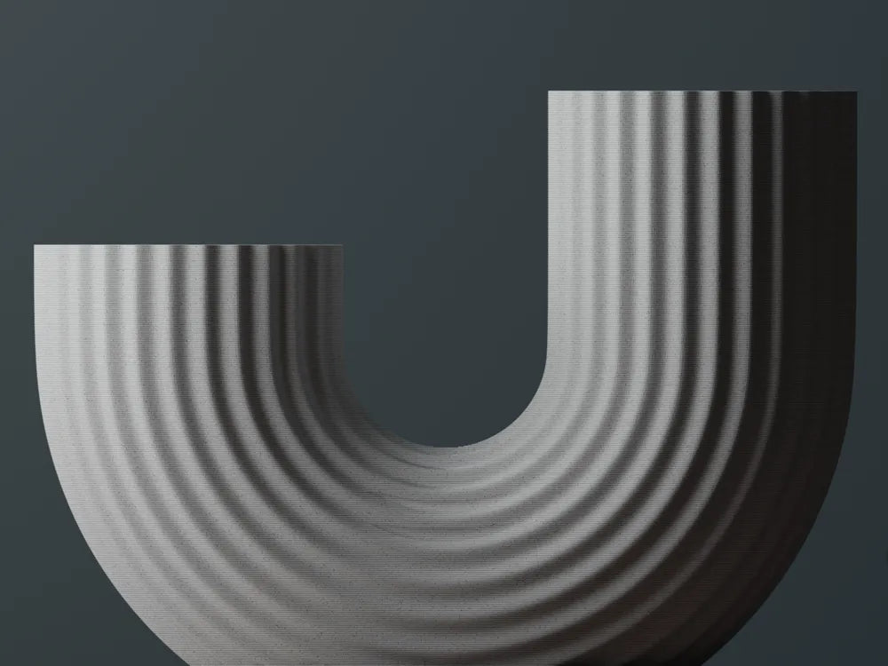 U shaped Vase