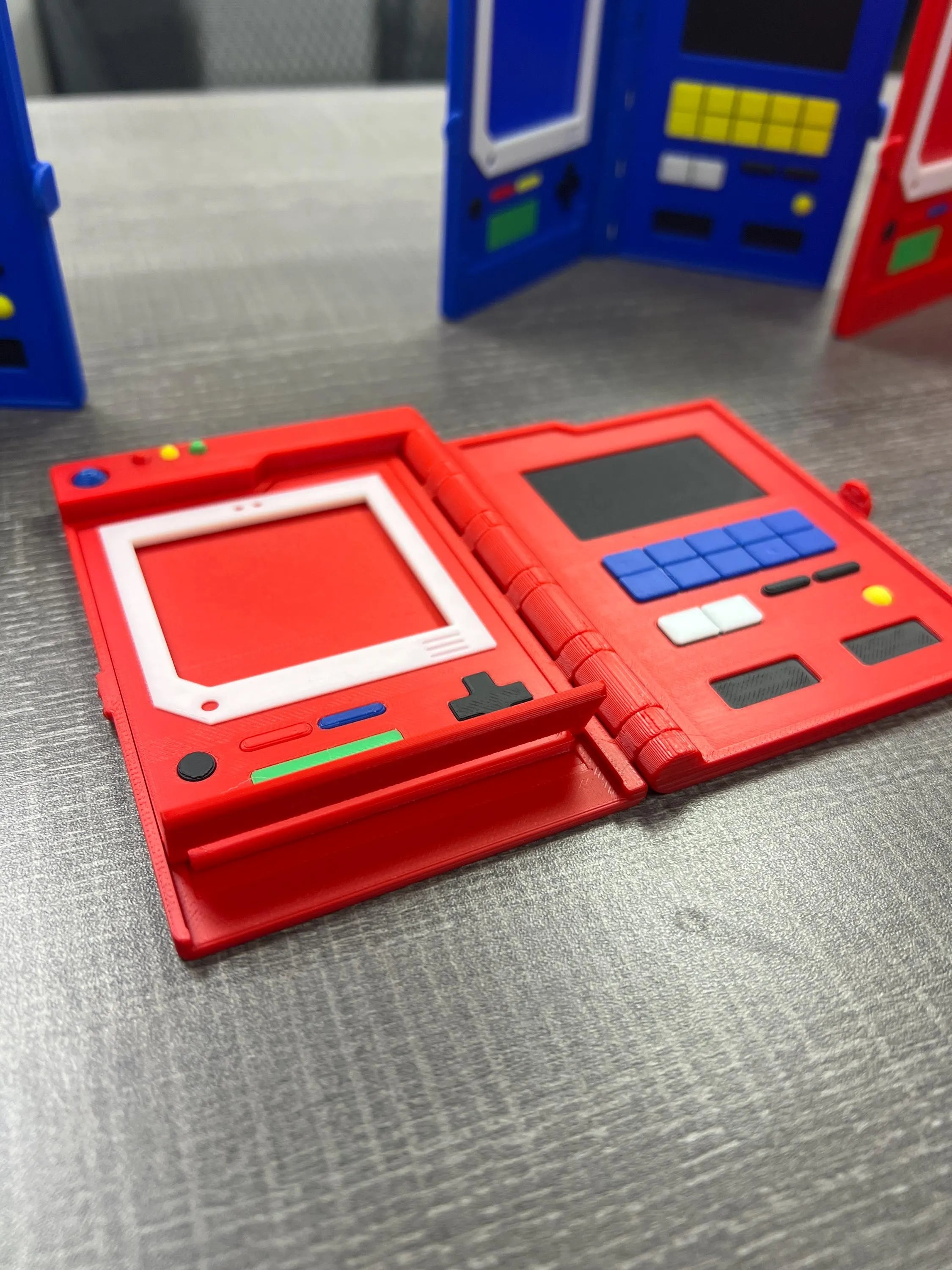 Handmade, 3D Printed Pokedex Card Holder